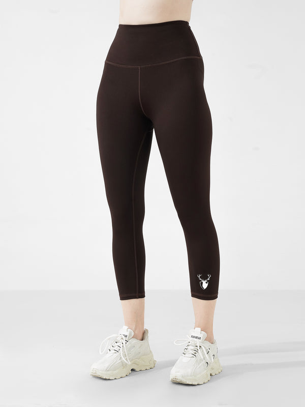 Leera Brown Capri legging